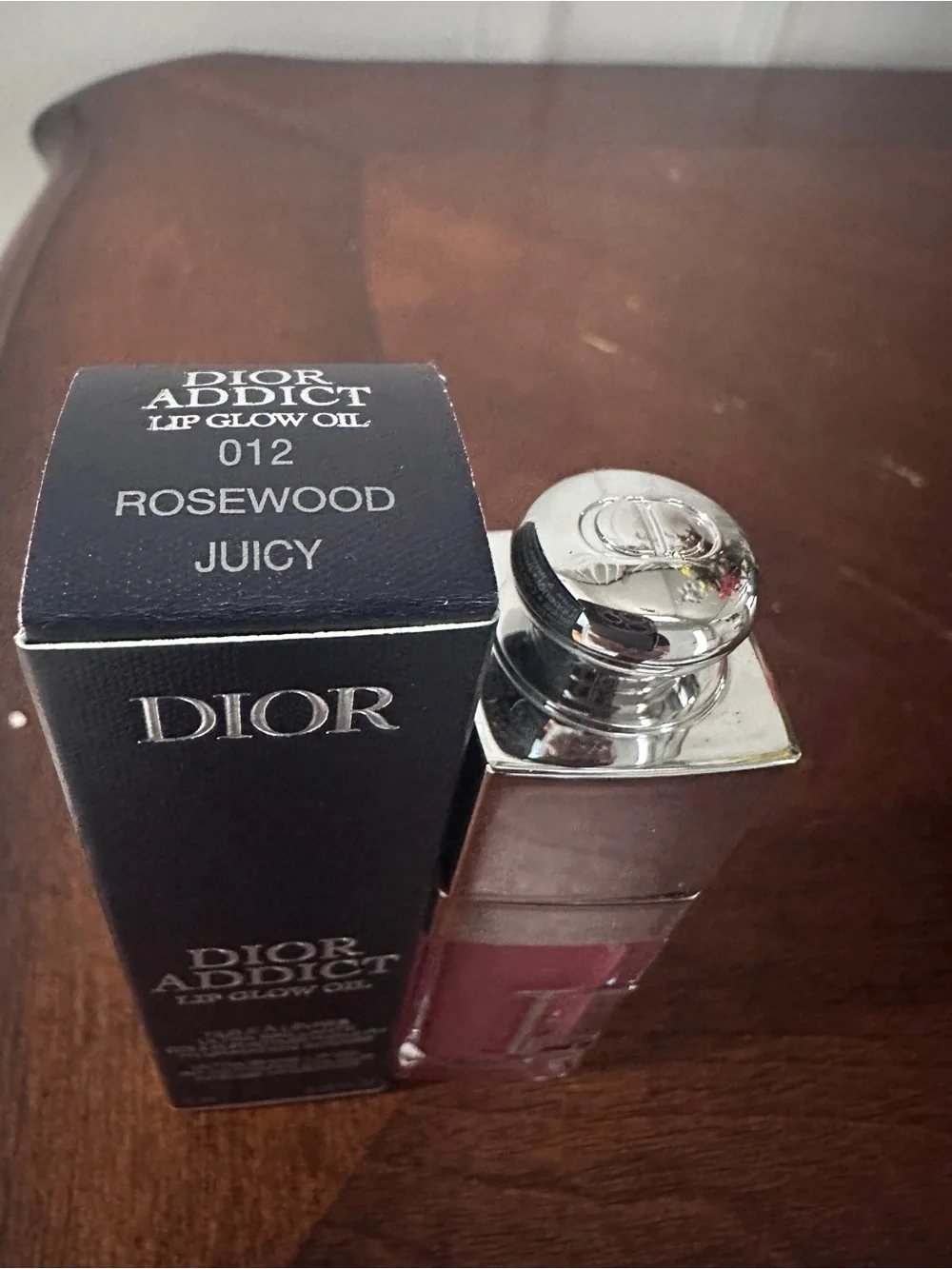 Dior addict lip oil — rosewood juicy